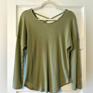 Charlotte Russe Waffle Knit Sweater